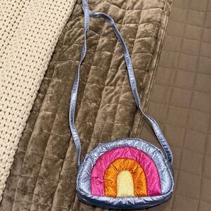 Target Rainbow Kids Bag - Blue, Pink, Orange, Gold